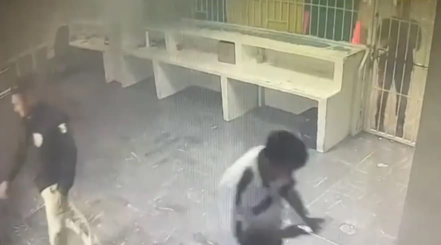 Video migrantes incendio