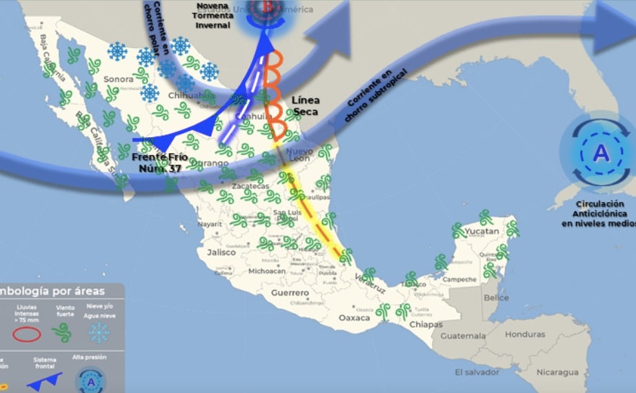 ¡Llega la novena tormenta invernal! ¿Será la última de la temporada?
