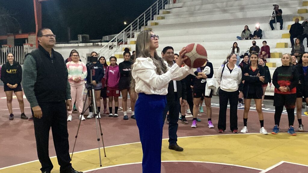 ¡En Ahome! Inauguran Liga Femenil de Básquetbol Mingo Vázquez 2023