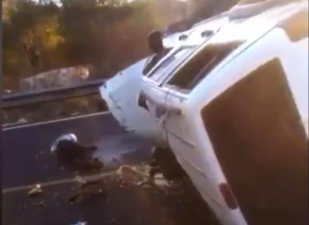 Un fallecido y un lesionado: Saldo de volcadura en Agua Nueva