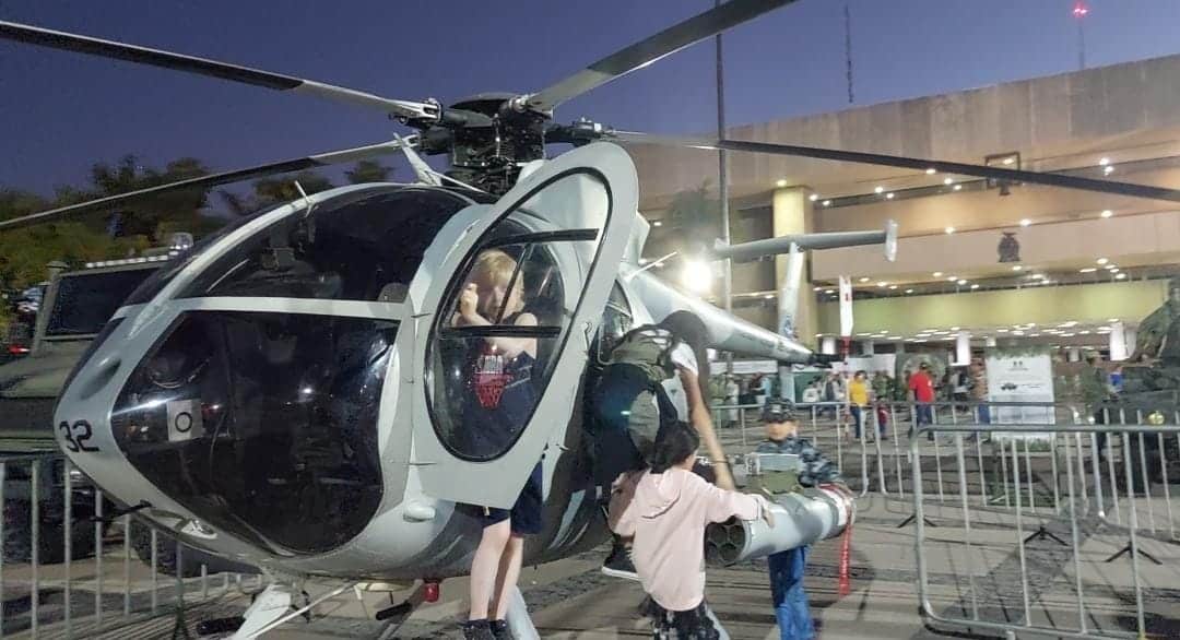 Exposición militar “La Fuerza de México”