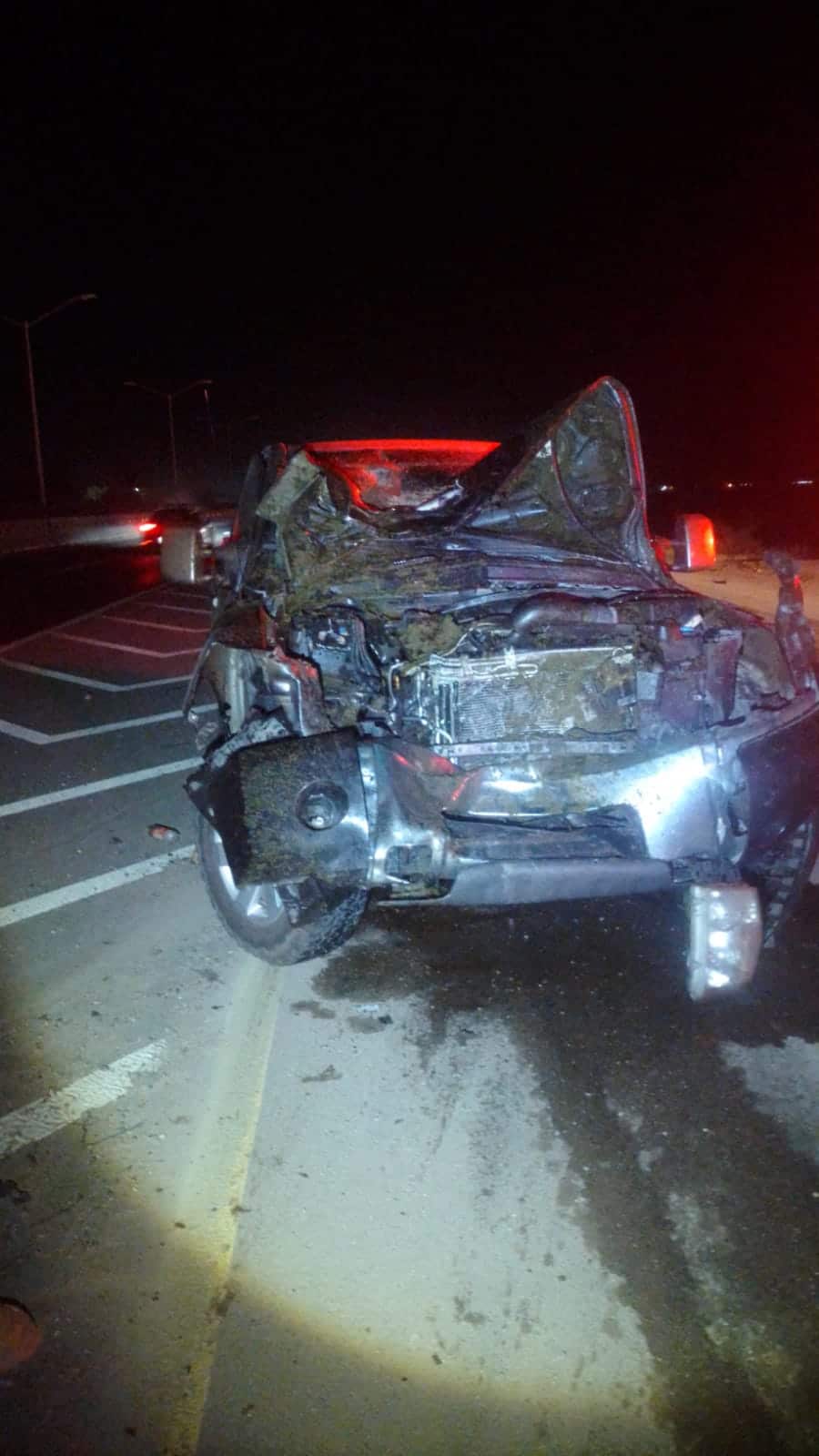 ¡Fatal accidente! El cuerpo sin vida del caballo quedó desmembrado en la México 15