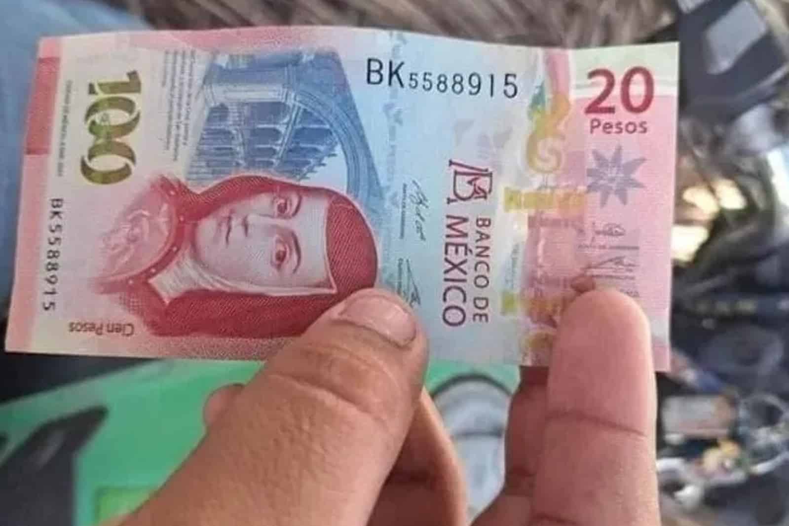 Ya llegó a ti un billete de 120 pesos; joven dice que cajero le dio uno y se hace viral