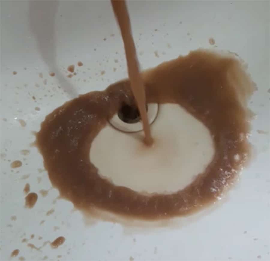agua turbia japama los mochis