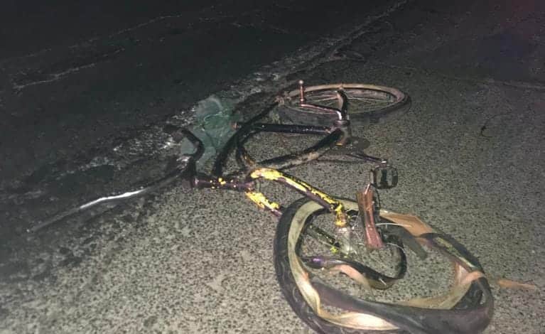 bicicleta accidente