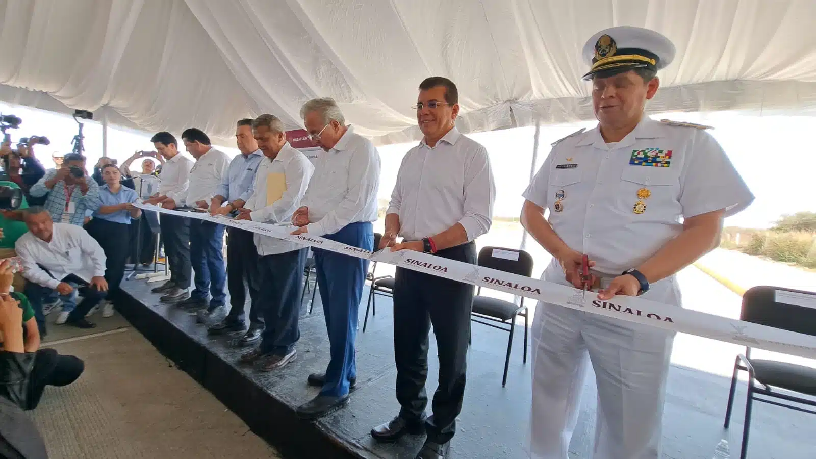 ¡Es algo muy bueno para Mazatlán! Autoridades inauguran ampliación de la avenida El Delfín