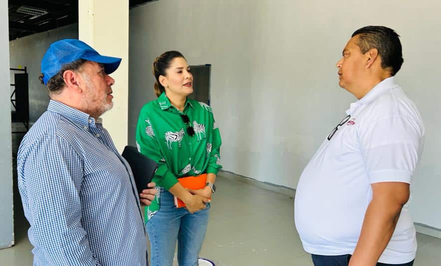 ¡Estuvieron en el “Centenario”! Miguel Favela y autoridades visitaron el estadio de futbol (2)