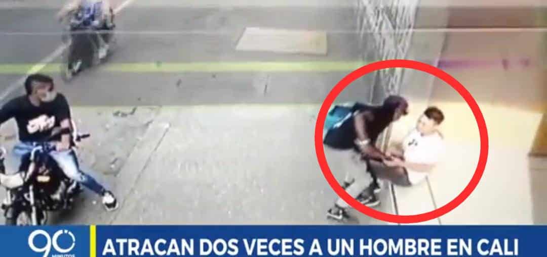 ¡Increíble! Se levanta del lado izquierdo de la cama, y lo asaltan dos veces el mismo día