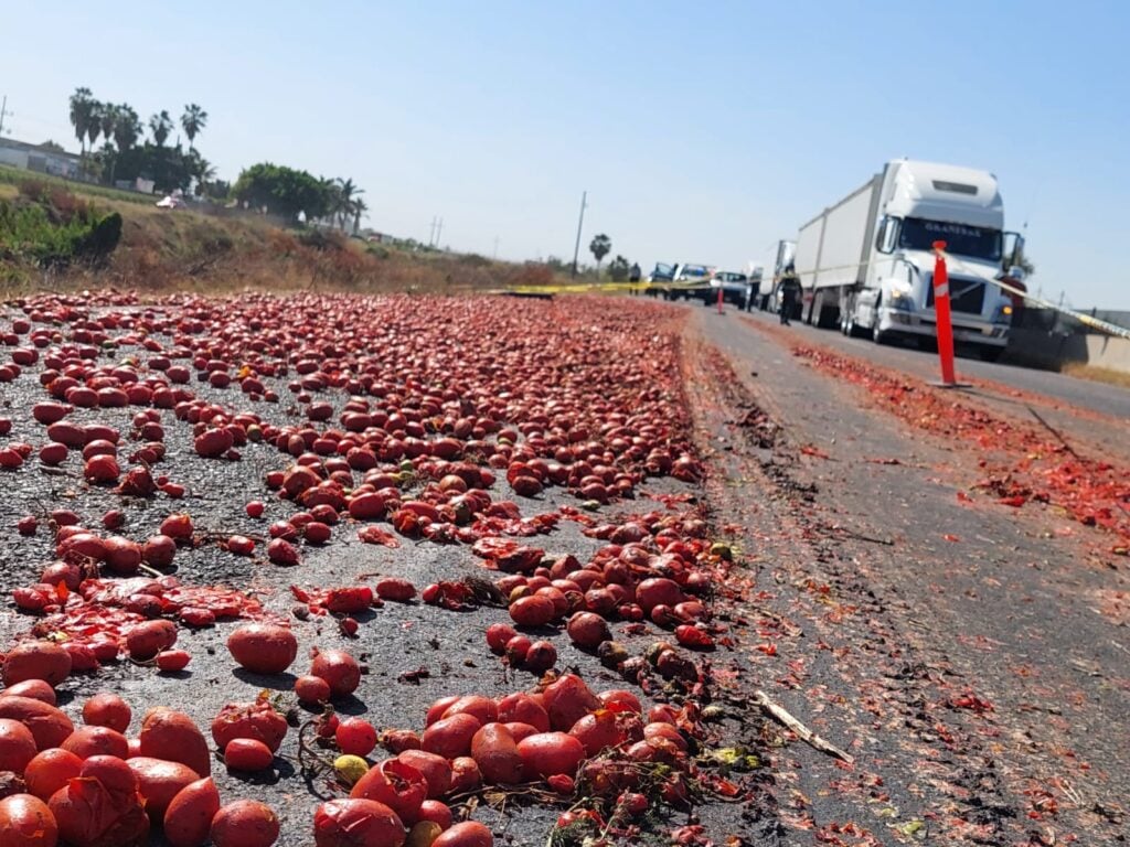 Accidente 2 Tomates Guasave