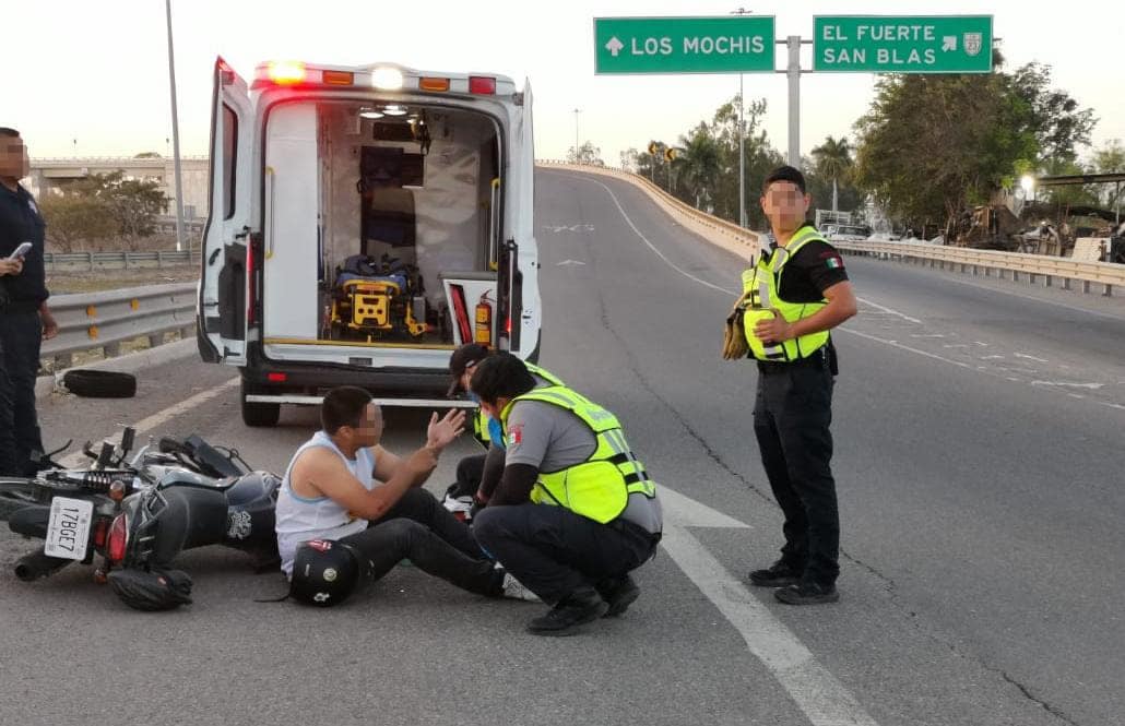 Accidente Motociclista Carretera México 15