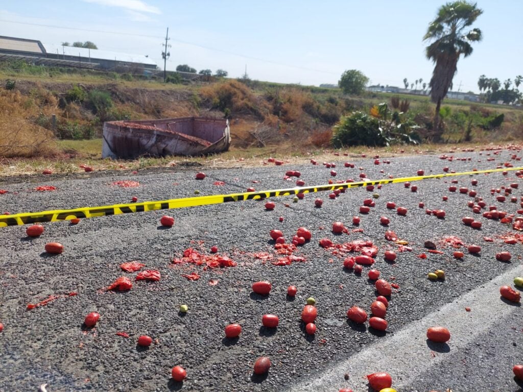 Accidente 2 Tomates Guasave