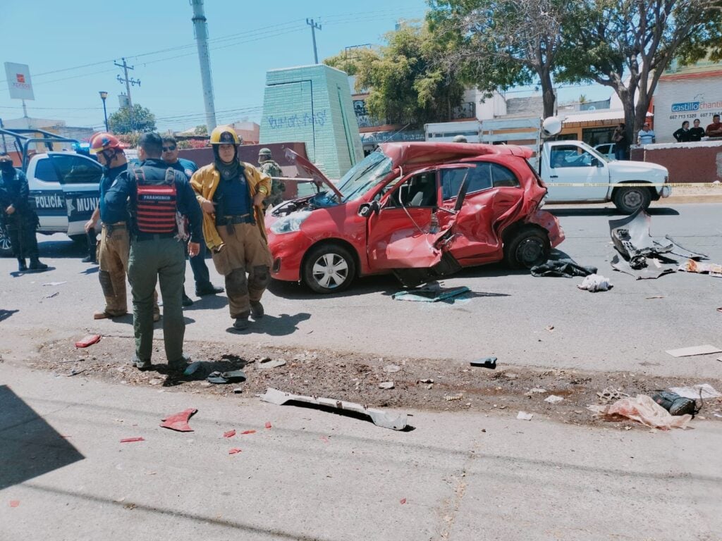 Accidente Carambola Culiacán