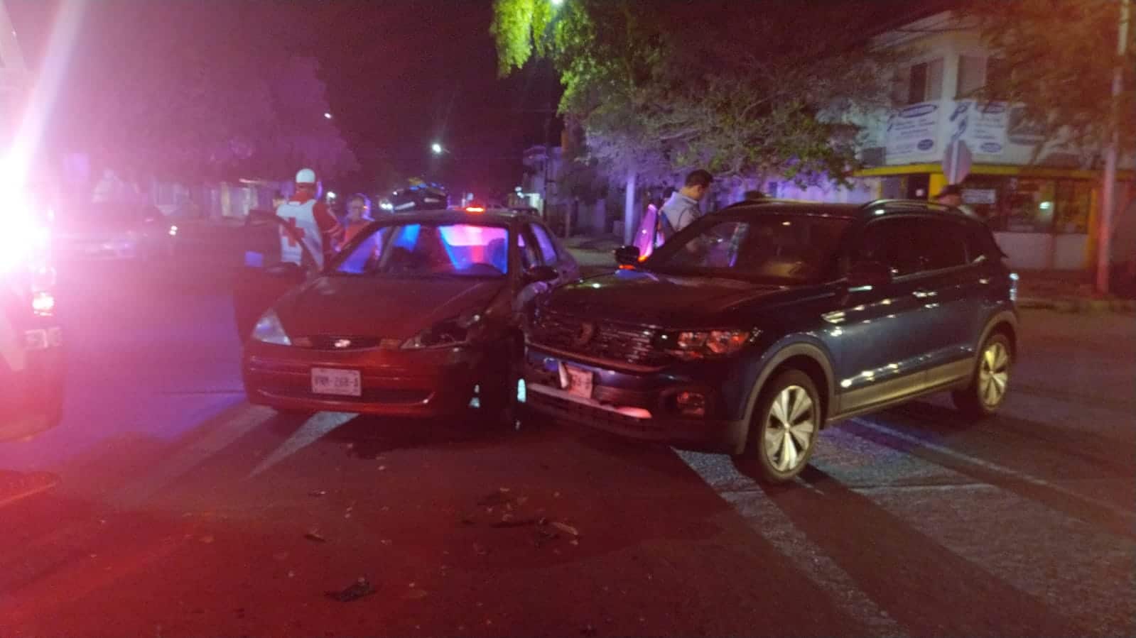 Accidente Choque Centro Los Mochis Policíaca