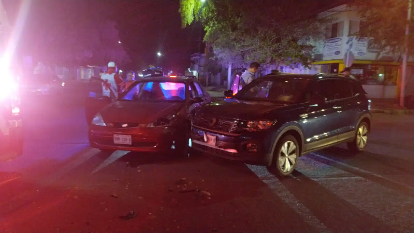 Accidente Choque Centro Los Mochis Policíaca