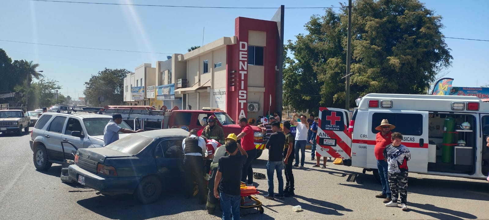 Accidente Choque Guamúchil