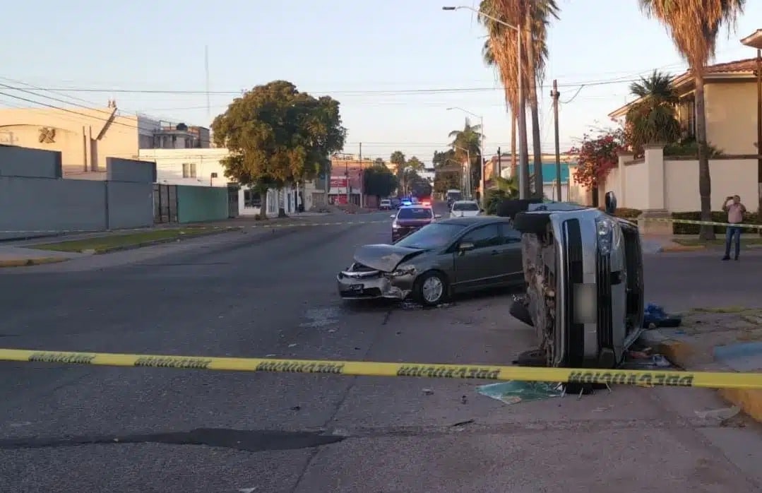 Accidente Choque Los Mochis Policíaca Deceso