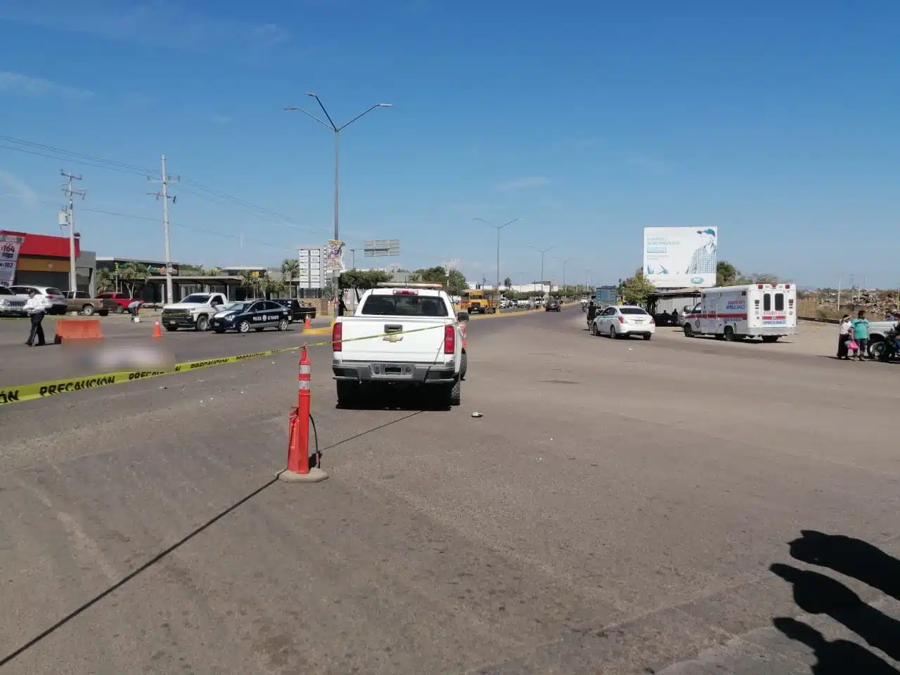 Accidente Cruz de Elota Muere Motociclista