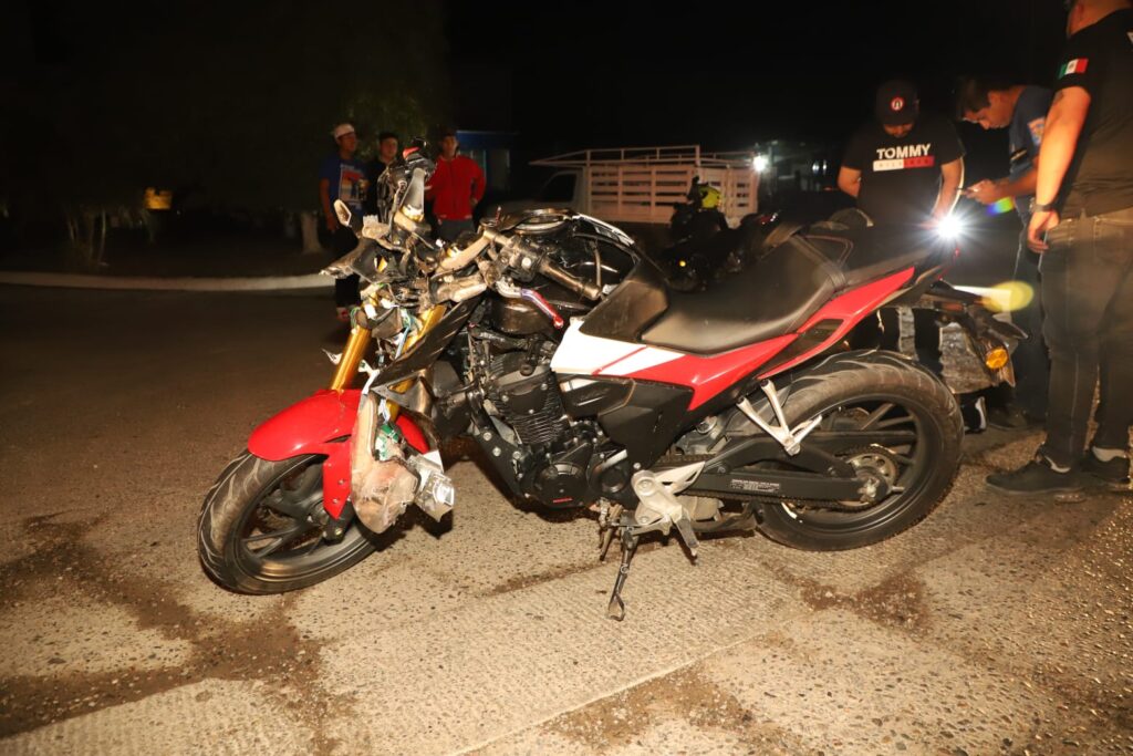 Accidente Mazatlán Motociclista