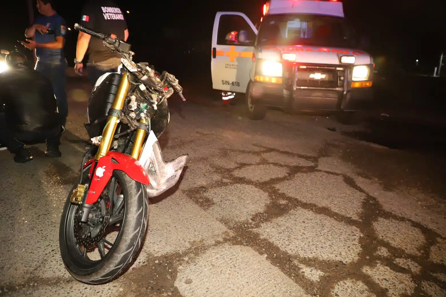 Accidente Mazatlán Motociclista