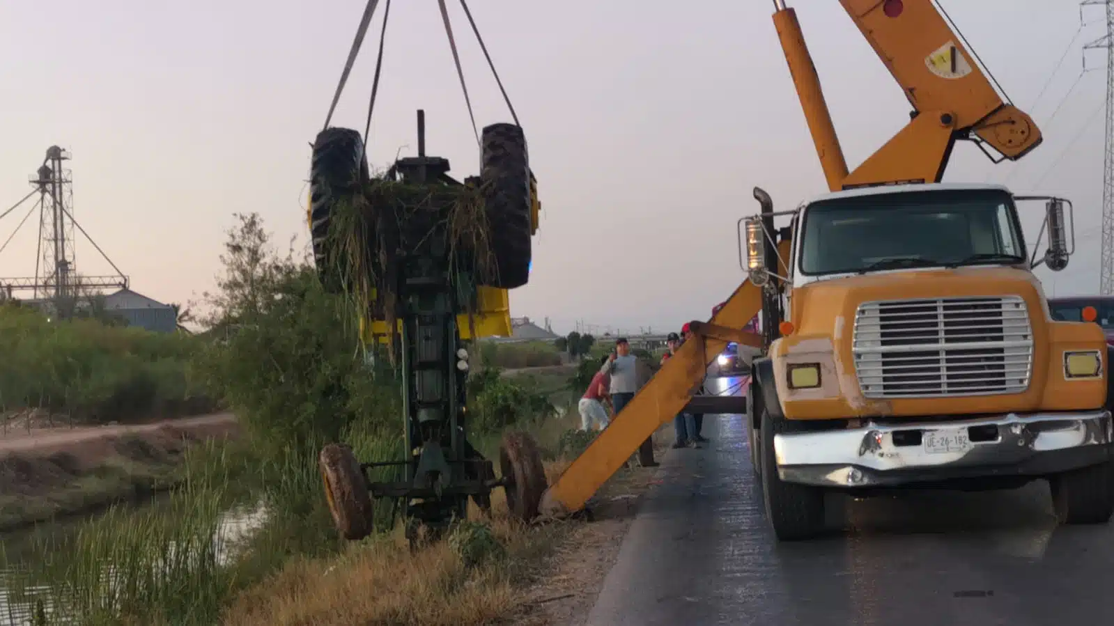 Accidente Tractor Ahome