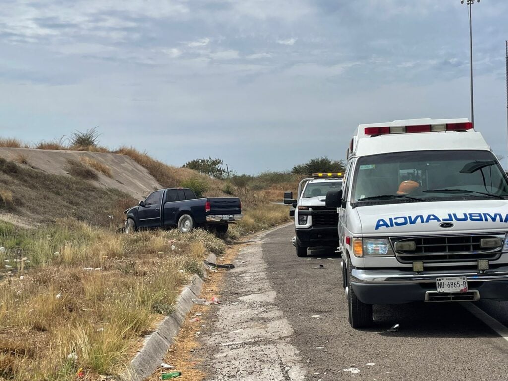 Accidente maxipista Culiacán-Mazatlán