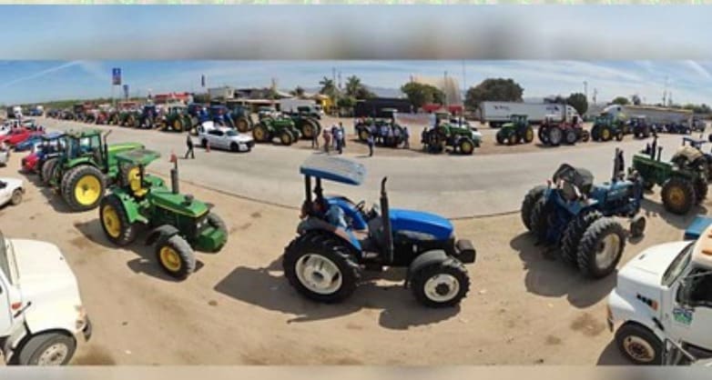 Agricultores tractores