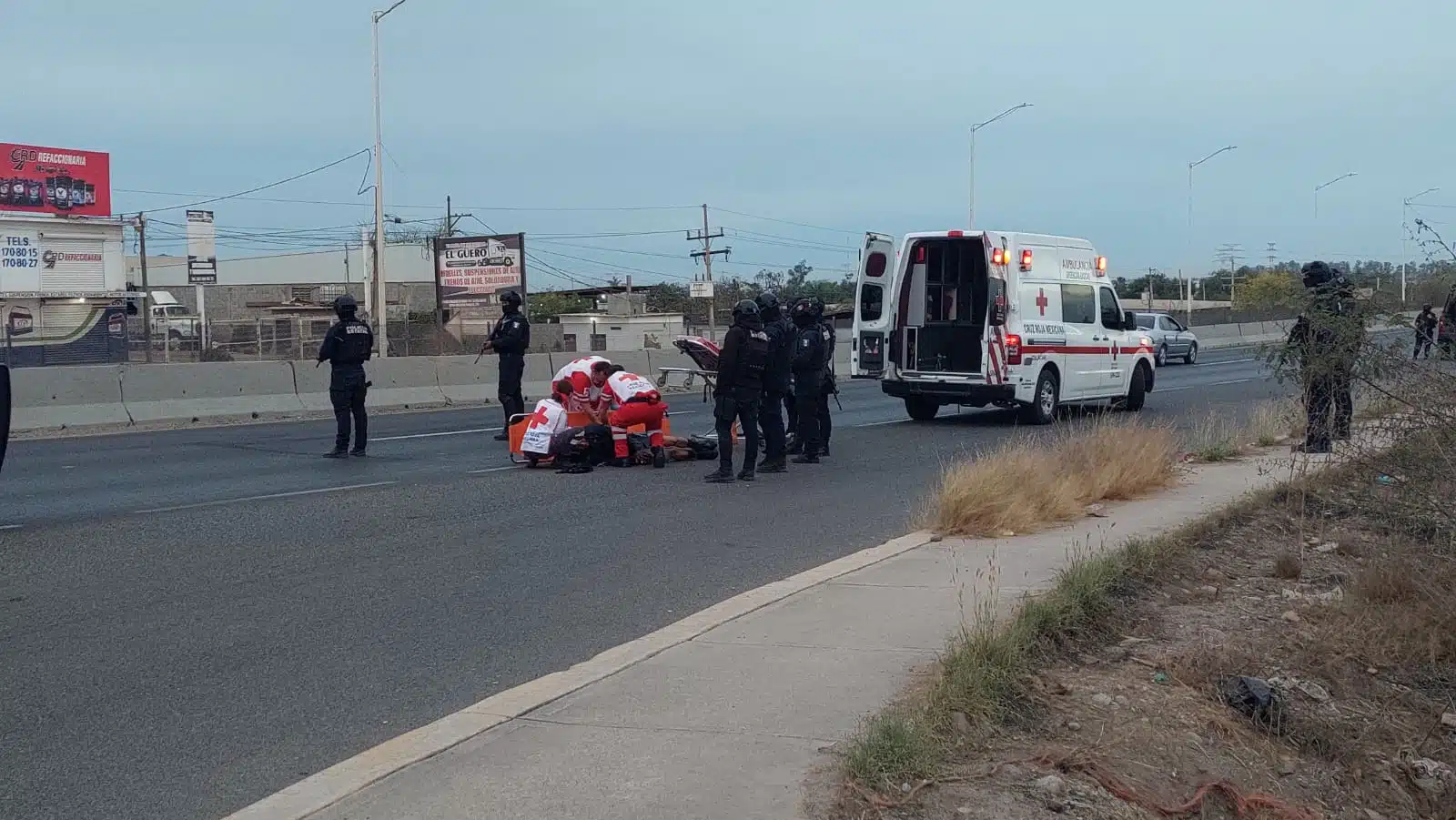 Ambulancia Culiacán Accidente