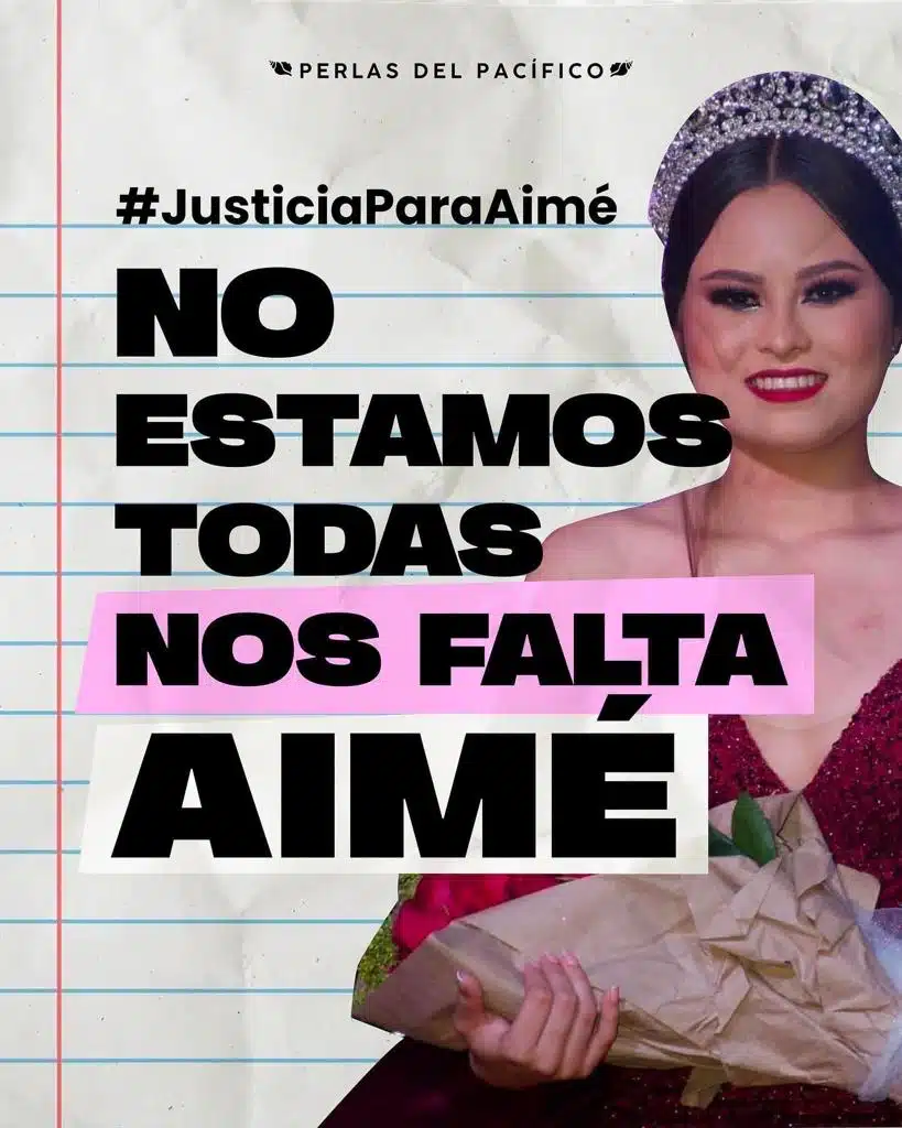 Anuncian nueva marcha por Aimé Joanna en Mazatlán