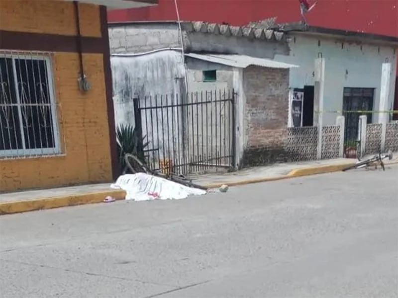Asesinan a niña en Veracruz tras salir a dar una vuelta en su bici