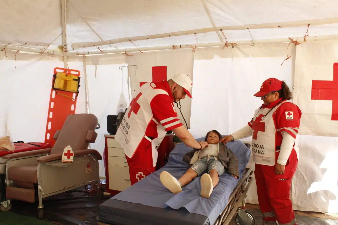 Caídas y accidentes de moto, lo que más atendió Cruz Roja durante Semana Santa en Culiacán