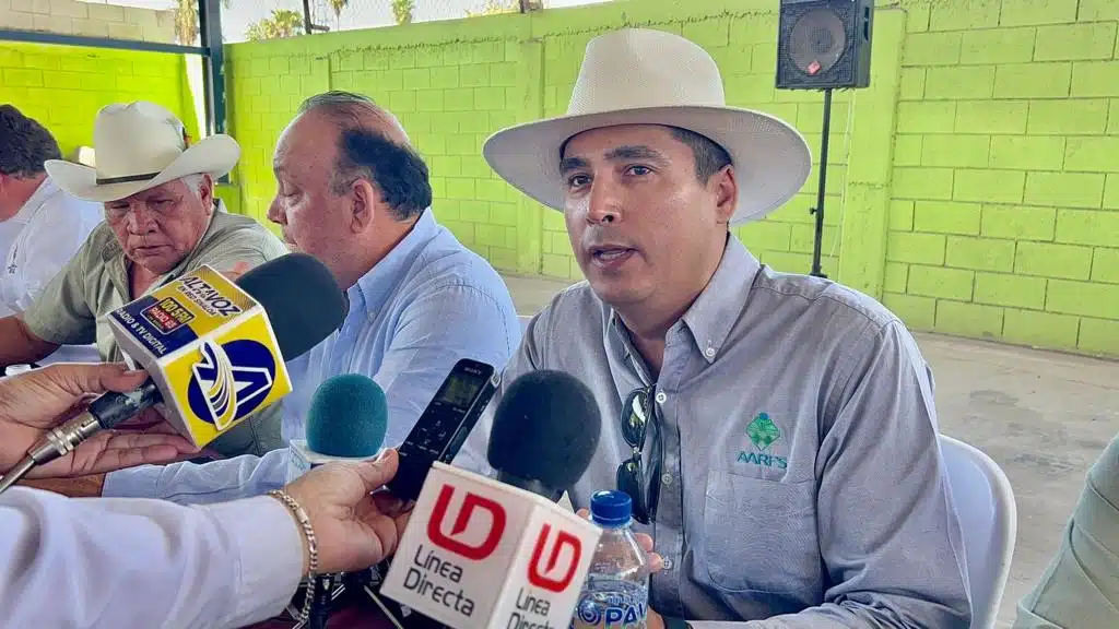 César Enrique Galaviz Lugo, presidente de la Asociación de Agricultores del Río Fuerte Sur