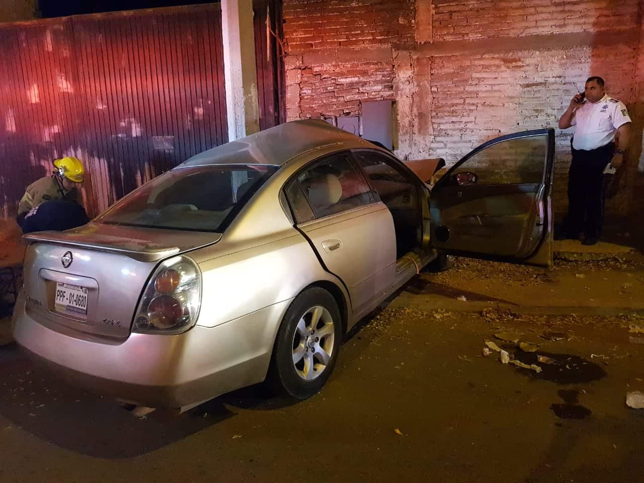 Choque Guamúchil Sabás Policíaca