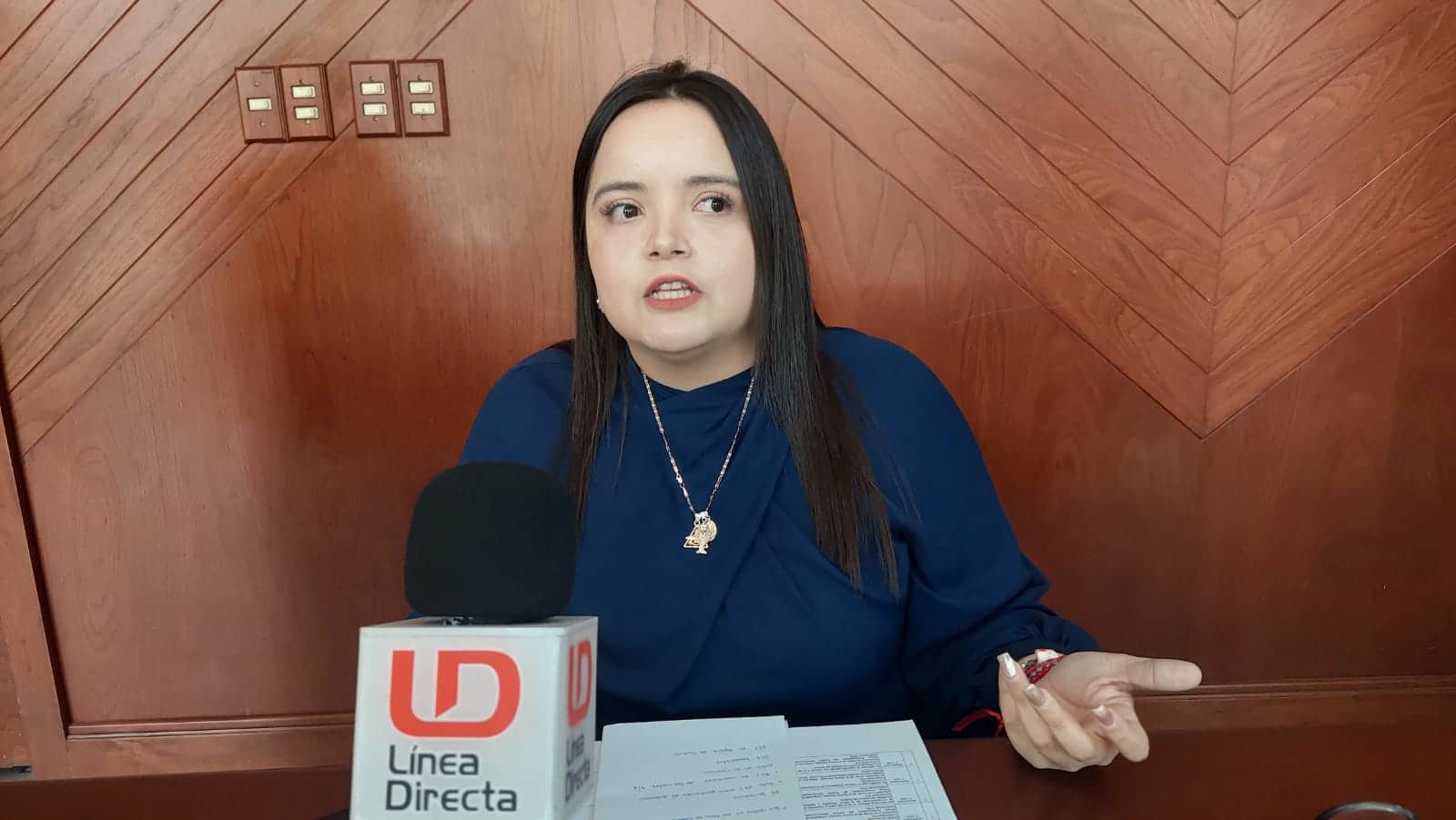 Cinthia Valenzuela le responde al diputado Luis De La Rocha: 