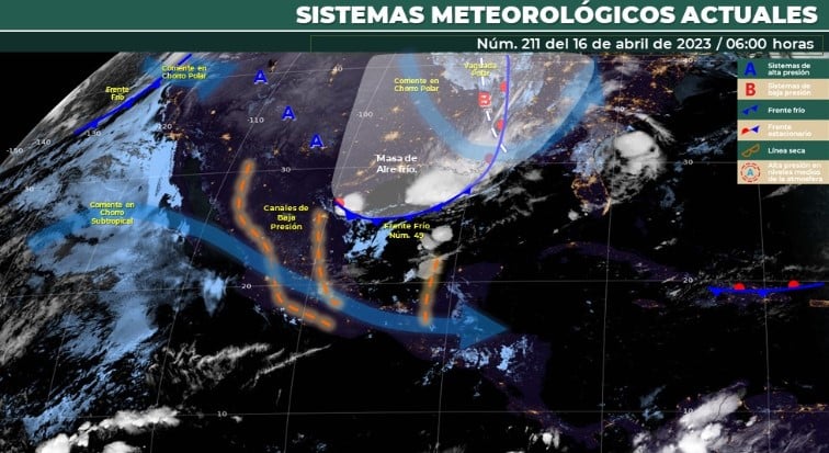 Clima México hoy