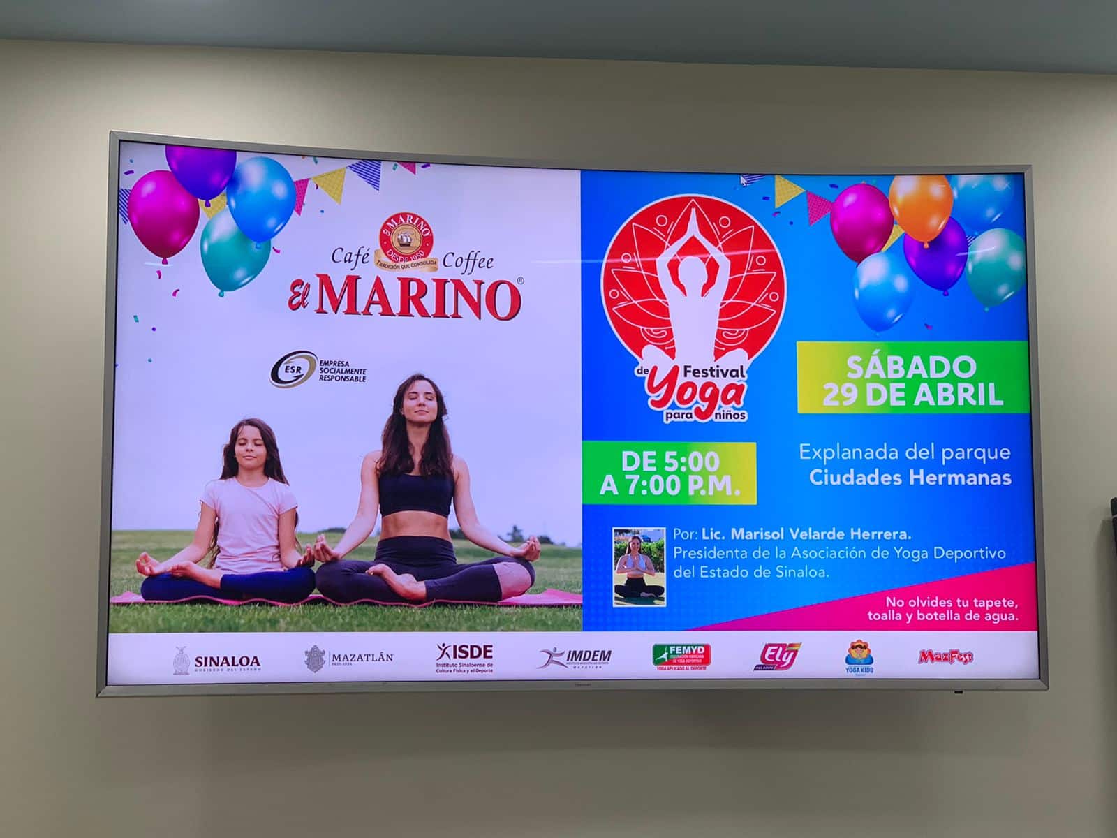 Día del Niño Festival de Yoga Mazatlán IMDEM