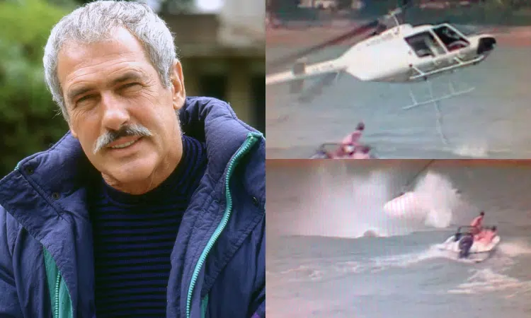 Andrés García accidente helicóptero