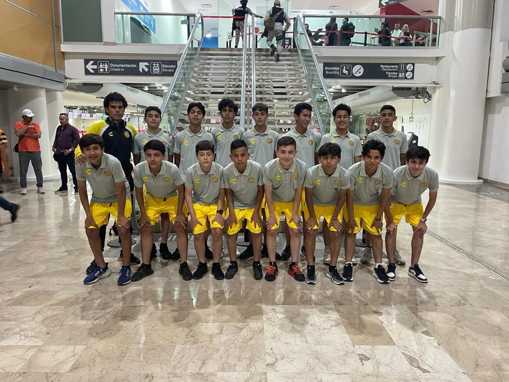Dorados de Sinaloa Sub-14 viaja rumbo a Orlando, Florida; participará en la Eastern International Cup