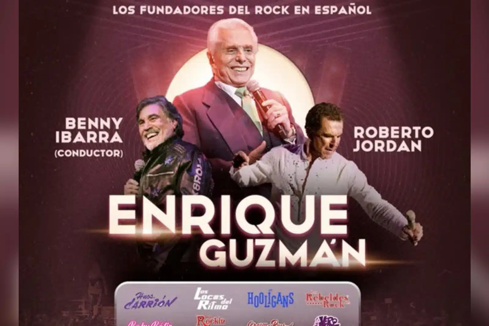 Enrique Guzmán y el sinaloense Roberto Jordan se unen en un escenario