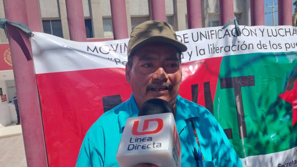 "Estamos desprotegidos": Se manifiestan jornaleros indígenas en Sinaloa; exigen apoyos a gobierno