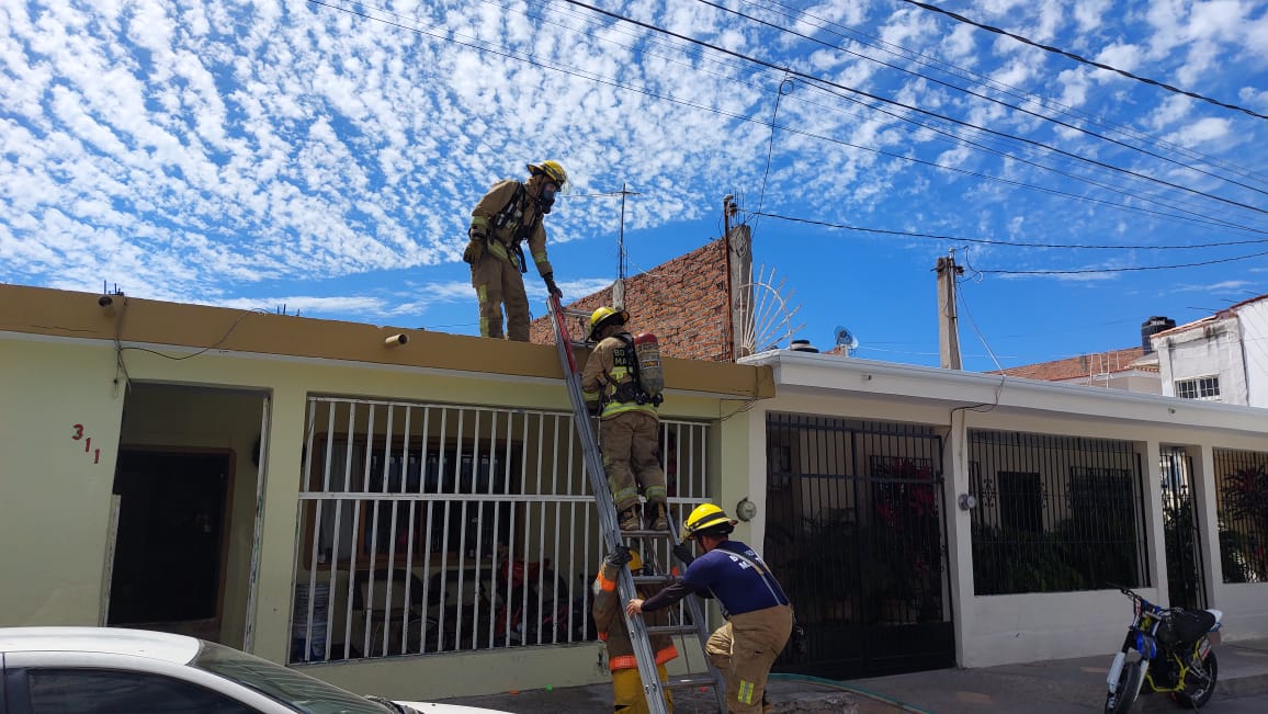 Fuga de gas en la López Mateos
