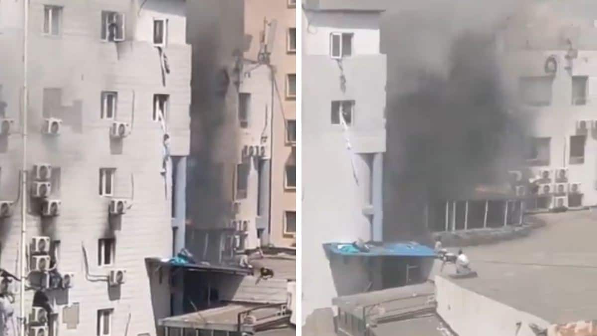 Hospital china incendio