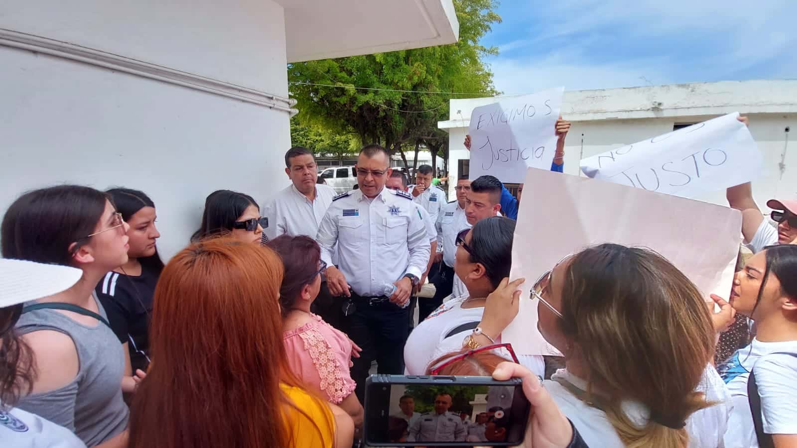 Manifestación caso Ana María Accidente Los Mochis