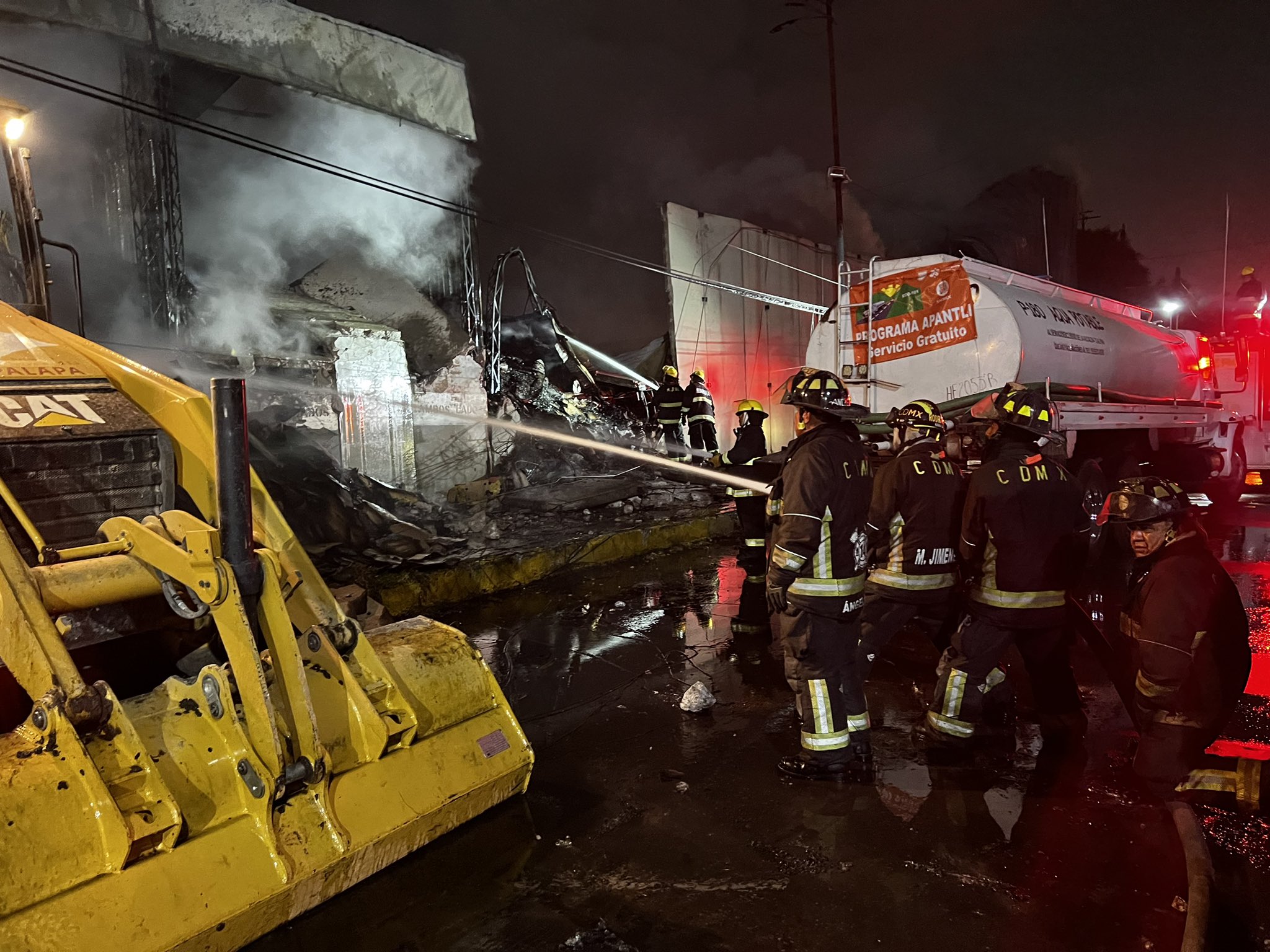 Incendio Central de Abasto