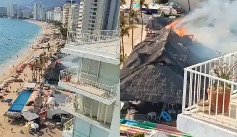 Incendio El Rollo Acapulco