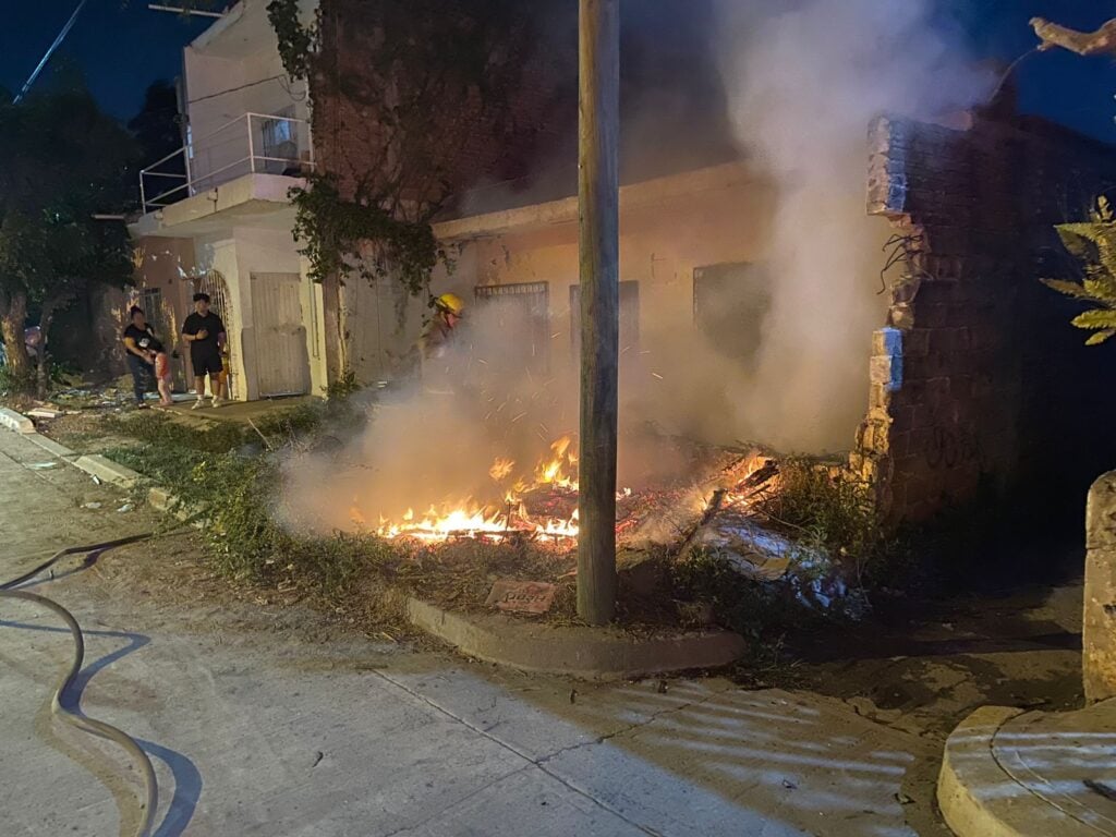 Incendios de lotes baldíos