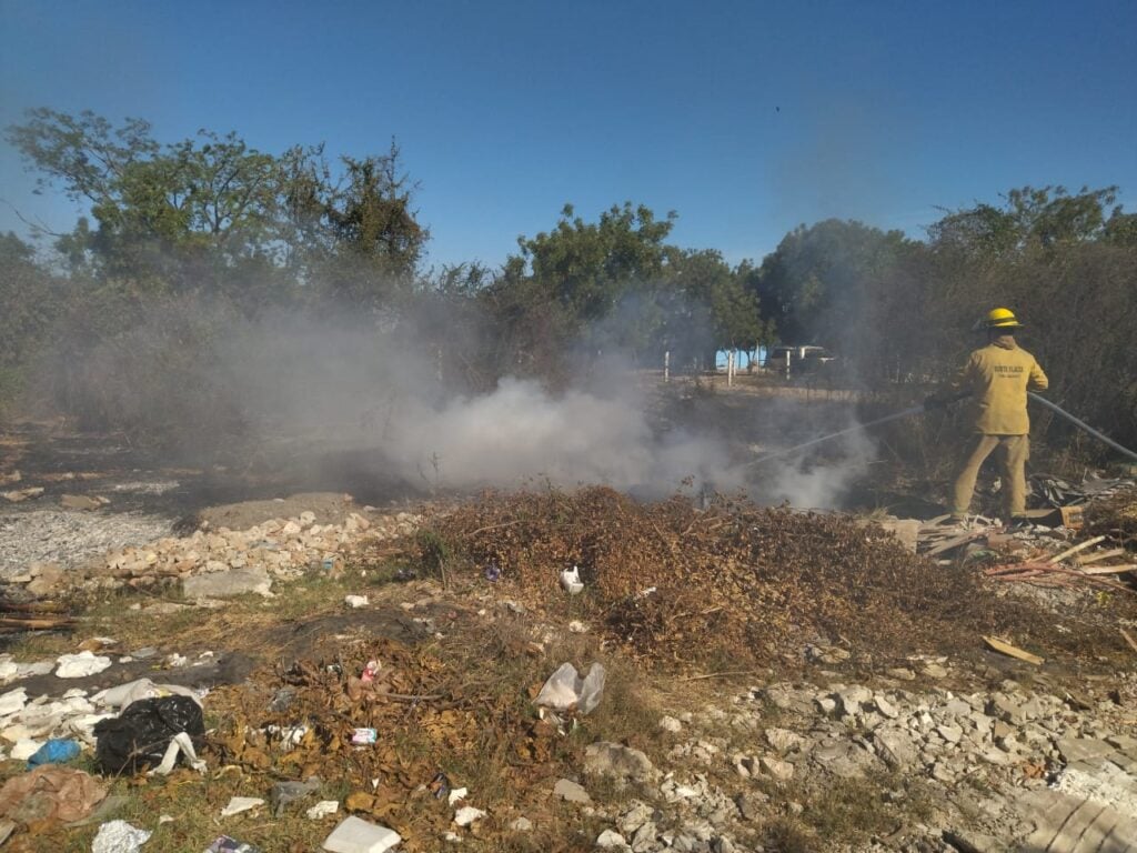 Incendios de lotes baldíos