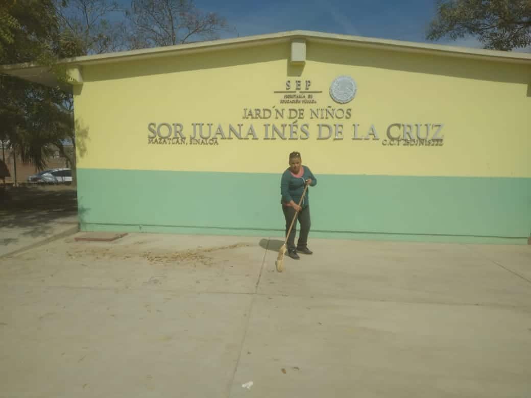 Jardín de niños Sor Juana Inés en Mazatlán