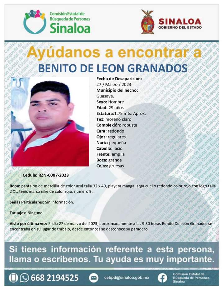 Lo buscan