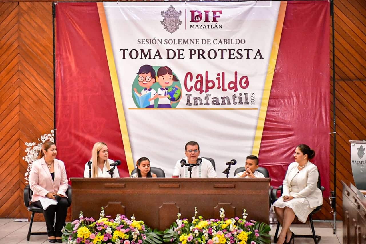 Mazatlán tiene nuevo Cabildo Infantil; sus integrantes rinden protesta
