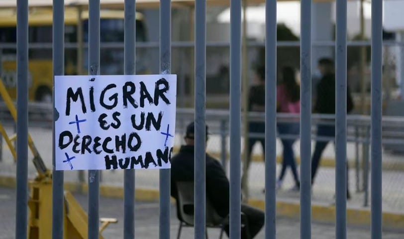 Migrantes salvadoreños